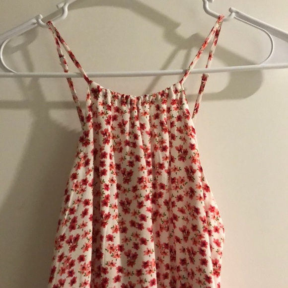 Floral halter minidress - Picture 3 of 6
